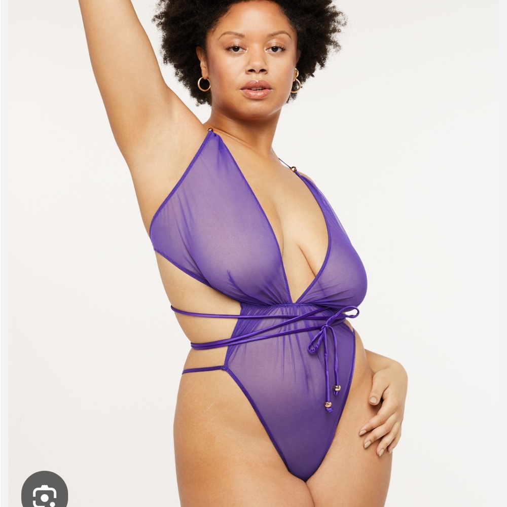 Savage X Fenty Purple Bodysuit Size 3X NWT